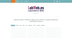 Desktop Screenshot of labweb.es